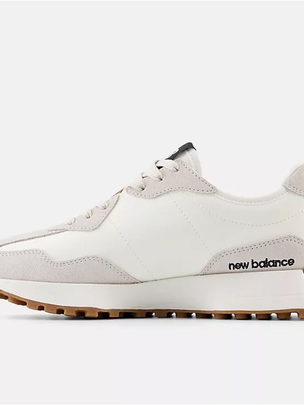 New Balance Women’s White, Black & Light Gray Retro Athletic Sneakers size W9 - Picture 2 of 6